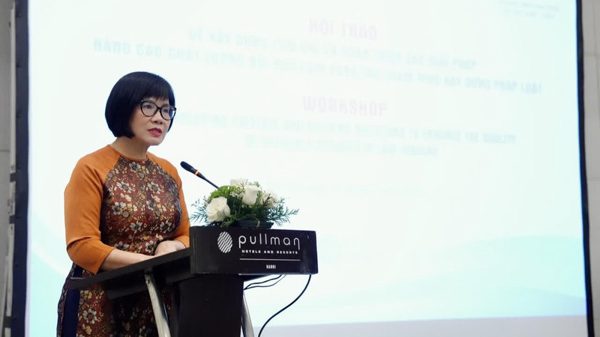 Nâng cao chất lượng đội ngũ làm công tác tham mưu xây dựng pháp luật