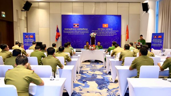 Nâng cao năng lực phòng, chống tội phạm ma túy cho lực lượng chức năng Lào