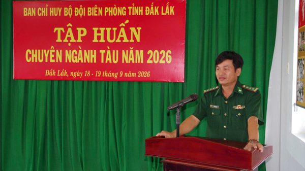 Nâng cao trình độ chuyên môn cho cán bộ Biên phòng chuyên ngành tàu