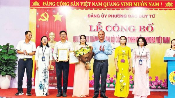 Nâng cao vai trò tổ chức đảng trong doanh nghiệp FDI