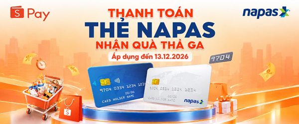NAPAS tung loạt ưu đãi thanh toán số, giảm đến 50% khi mua sắm