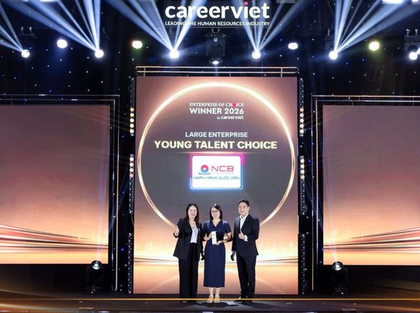 NCB được vinh danh tại 7 hạng mục giải thưởng 'Doanh nghiệp được yêu thích 2026'