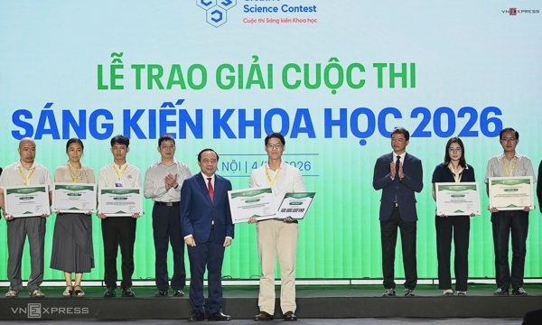 Nền tảng quang học siêu phổ thắng giải nhất Sáng kiến Khoa học 2026