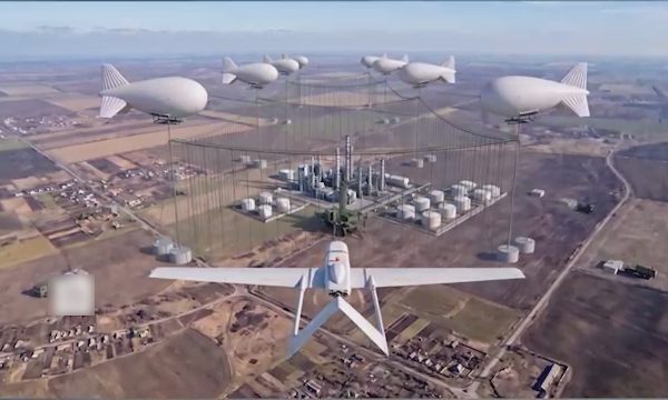 Nga thử nghiệm rào chắn khí cầu để chặn UAV Ukraine