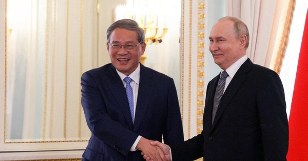 Nga-Trung Quốc ra tuyên bố chung sau khi Tổng thống Putin gặp Thủ tướng Lý Cường