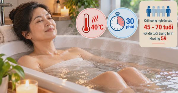 Ngâm mình trong nước nóng: Nghiên cứu mới phát hiện điều bất ngờ với huyết áp