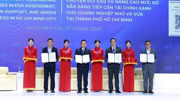 Ngân hàng kết nối toàn cầu, thúc đẩy ESG và công nghệ tại diễn đàn AEF 2026