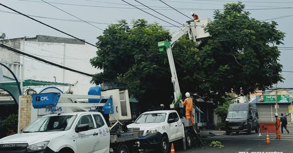 Ngành điện TP.HCM trực chiến 24/24 và thực hiện '4 tại chỗ' ứng phó mùa mưa bão