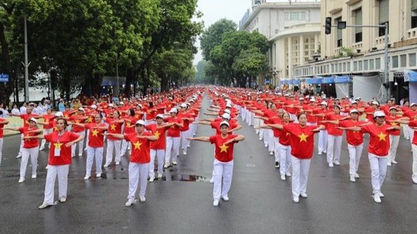 Ngày 10/10, phát động phong trào mỗi người dân chọn ít nhất một môn thể thao để tập luyện