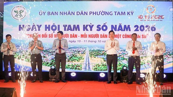 Ngày hội Tam Kỳ số năm 2026 với chủ đề: “Chuyển đổi số vì người dân-Mỗi người dân là một công dân số”