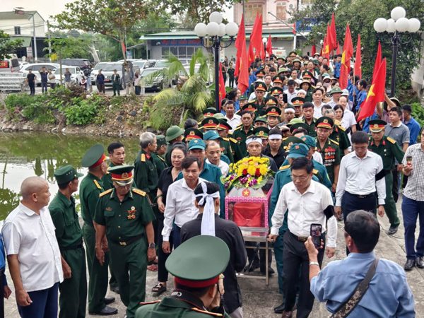 Ngày trở về của người lính Mặt trận Vị Xuyên