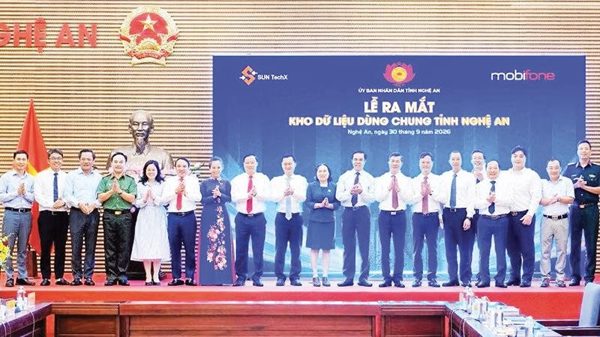 Nghệ An vận hành thử nghiệm kho dữ liệu dùng chung