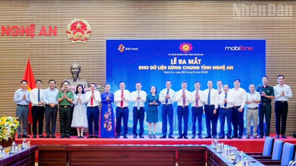 Nghệ An vận hành thử nghiệm kho dữ liệu dùng chung