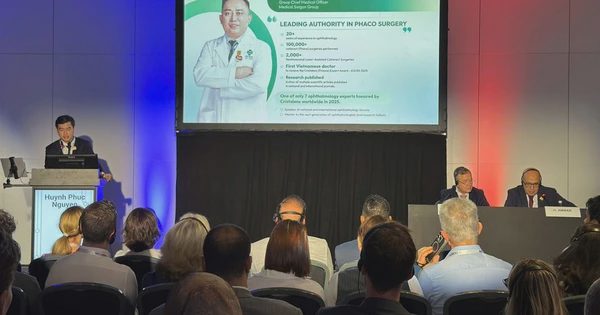 Nghiên cứu từ Việt Nam về phẫu thuật đục thủy tinh thể được báo cáo tại ESCRS