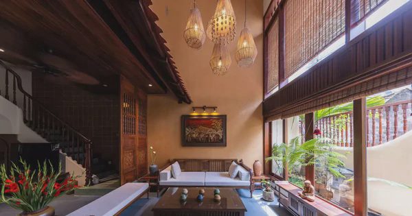 Ngôi nhà 100m² ngoại thành Hà Nội có phòng ngủ như tổ chim