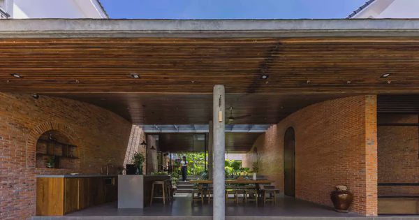 Ngôi nhà 250 m² không có cửa