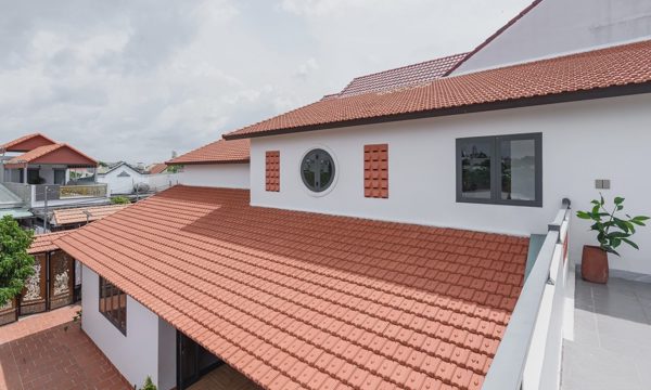 Ngôi nhà ba thế hệ lấy cảm hứng từ kiến trúc ba gian Bắc Bộ