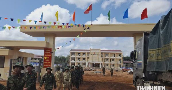 Ngóng trường mới nơi biên giới Gia Lai