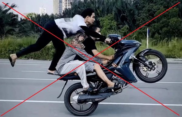 Người dân có thể phản ánh đua xe đến số điện thoại của Cục trưởng Cục CSGT