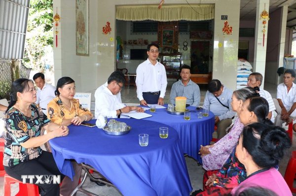 Người dân đồng thuận với phương án triển khai xây dựng tuyến đường nông thôn