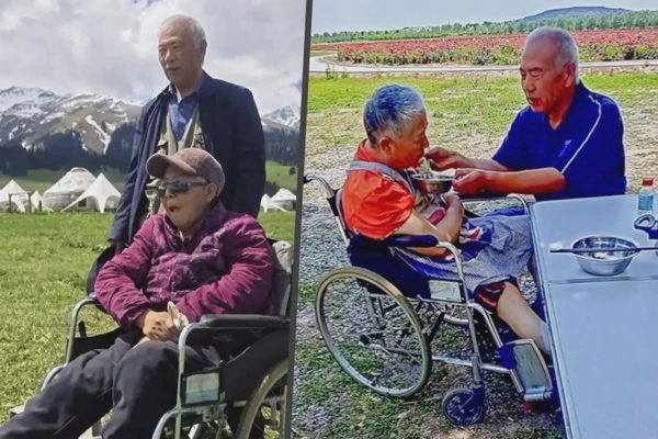 Người đàn ông 69 tuổi lái xe đưa vợ bị liệt khám phá 31 tỉnh ở Trung Quốc