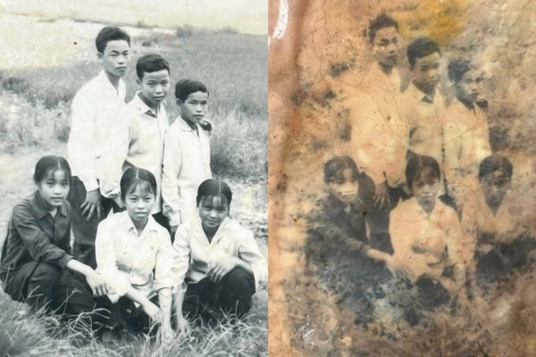 Người đàn ông 76 tuổi nhận ra bạn học đã hy sinh từ bức ảnh dưới mộ tập thể