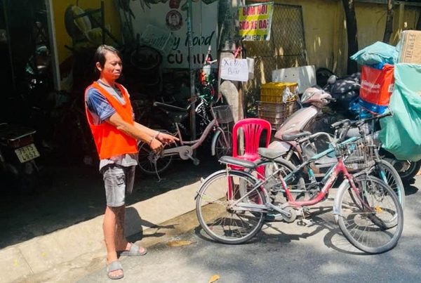 Người đàn ông có 6 tiền án bị bắt khi trộm xe đạp