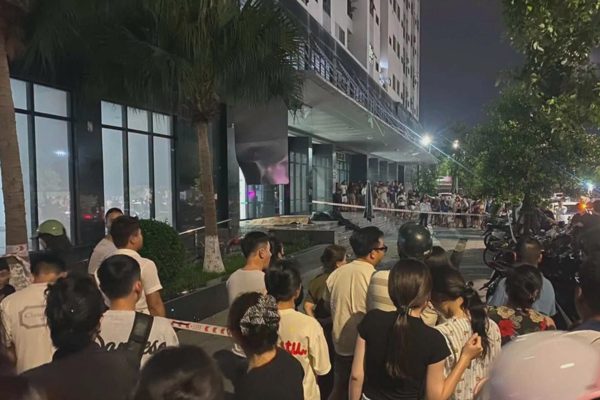 Người đàn ông rơi từ tầng cao chung cư ở Hải Phòng tử vong