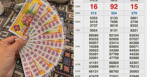 Người đàn ông trúng độc đắc xổ số miền Nam, dự định xây nhà mua xe