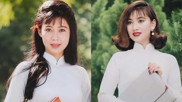 Người đẹp thập niên 1990 trong tà áo trắng mùa tựu trường