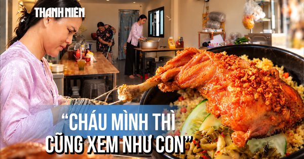 Người dì chuyển giới mở quán cơm gà để chăm mẹ, lo cho người cháu tâm thần