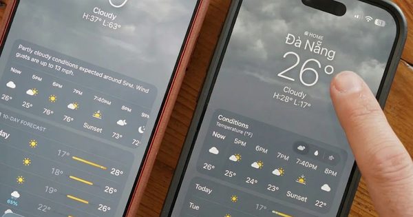 Người dùng iPhone dễ theo dõi mưa gió hơn sau khi lên iOS 27