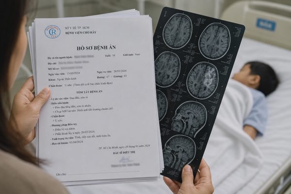Người mẹ và cuộc chiến đòi bảo hiểm cho con bị u não