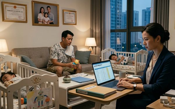 Người ngoài sao cứ bàn tán vợ chồng người ta ai kiếm nhiều tiền hơn, để làm gì?
