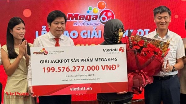 Người phụ nữ An Giang trúng Vietlott gần 200 tỷ đồng