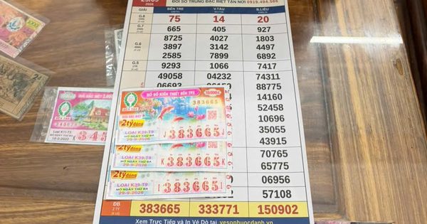 Người phụ nữ bán cá trúng độc đắc 6 tỉ xổ số miền Nam, nhận tiền mặt