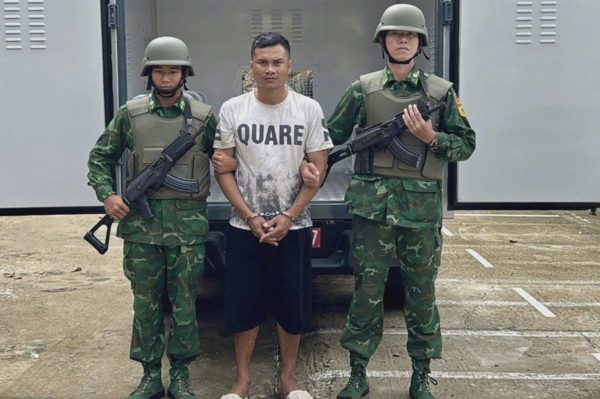 Người phụ nữ Philippines tìm cách vượt biên từ Đồng Tháp