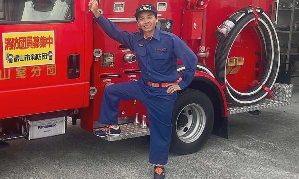 Người Việt đầu tiên vào đội cứu hỏa tình nguyện ở Nhật
