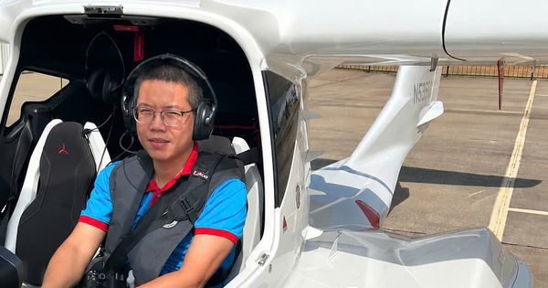 Người Việt trải nghiệm lái máy bay lưỡng cư, đáp xuống mặt hồ ở Mỹ