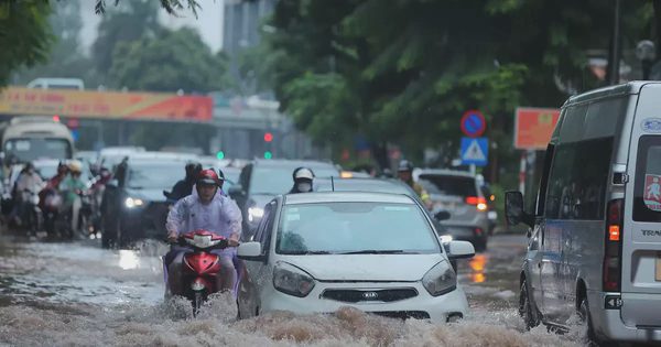 Nguyên nhân Hà Nội ngập sâu hơn 40 điểm