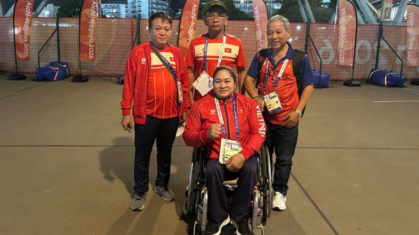 Nguyễn Thị Ngọc Thúy giành Huy chương Đồng ném lao nữ tại Asian Para Games 5