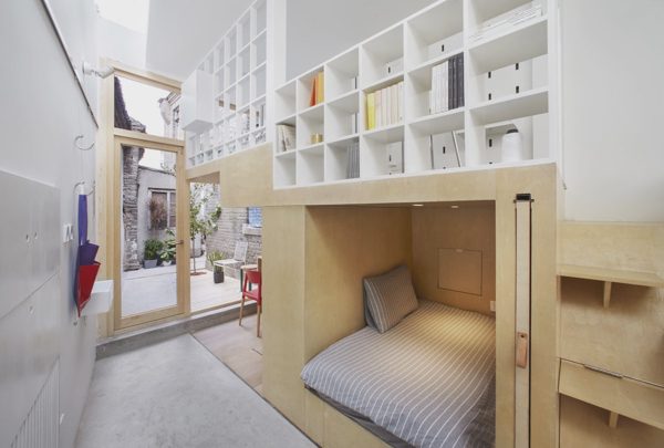 Nhà 43 m2 thiết kế đủ không gian cho 6 người