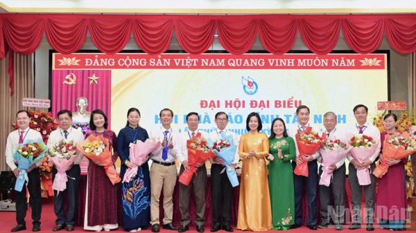 Nhà báo Lê Hồng Phước tái đắc cử Chủ tịch Hội Nhà báo tỉnh Tây Ninh