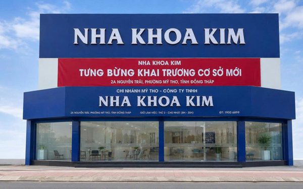 Nha khoa Kim mở rộng mạng lưới với cơ sở mới tại Mỹ Tho