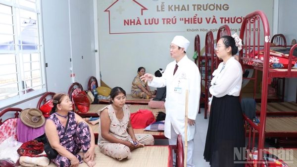 Nhà lưu trú 0 đồng – điểm tựa cho người nuôi bệnh nhân