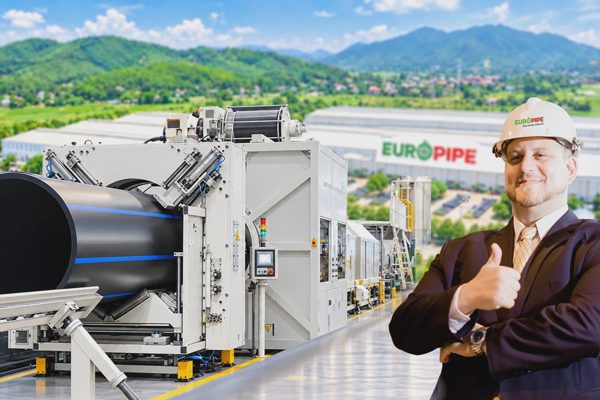 Nhà máy EUROPIPE: Nơi khởi nguồn cho cuộc cách mạng robot tại AMACCAO