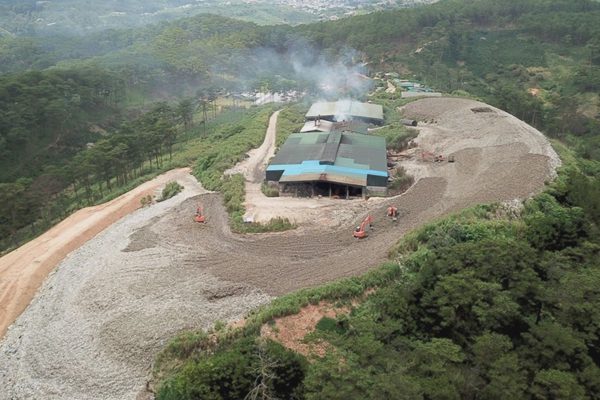 Nhà máy xử lý rác thải Đà Lạt xin tạm ngưng hoạt động
