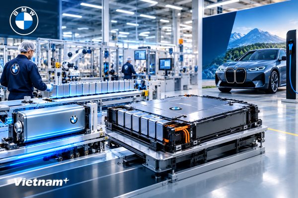 Nhà sản xuất ôtô Đức BMW bắt đầu sản xuất pin 6G tại Trung Quốc