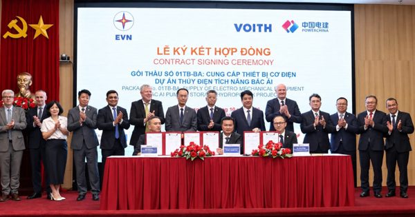 Nhà thầu ngoại cung cấp thiết bị hơn 4.460 tỷ đồng cho thủy điện tích năng Bác Ái