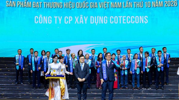 Nhà thầu triển khai Trung tâm Hội nghị APEC được vinh danh Thương hiệu quốc gia Việt Nam 2026